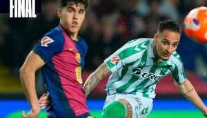 如有神助贝蒂斯7轮6胜1平斩皇马平巴萨，排名11→5稳居欧战区